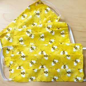 Yellow Face Mask For Protection, Dust and Travel